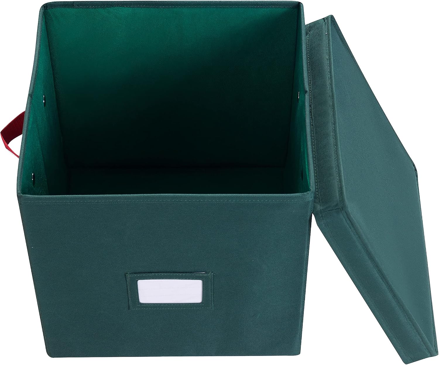 Storage Ornament Box - Holiday Organizer Cube with 64 Individual Compartments and Adjustable Dividers - For Christmas Decorations by Elf Stor