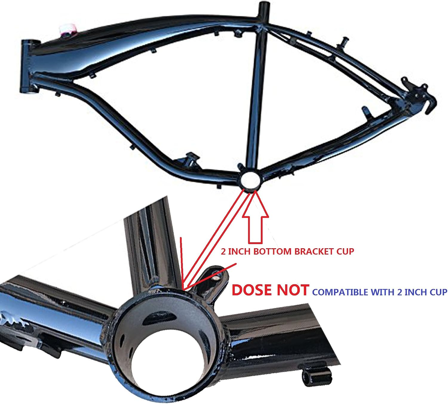 Conversion Kit Crank Set Bottom Bracket for Bicycle Bike Bottom Bracket - Gas Motorized Bicycle