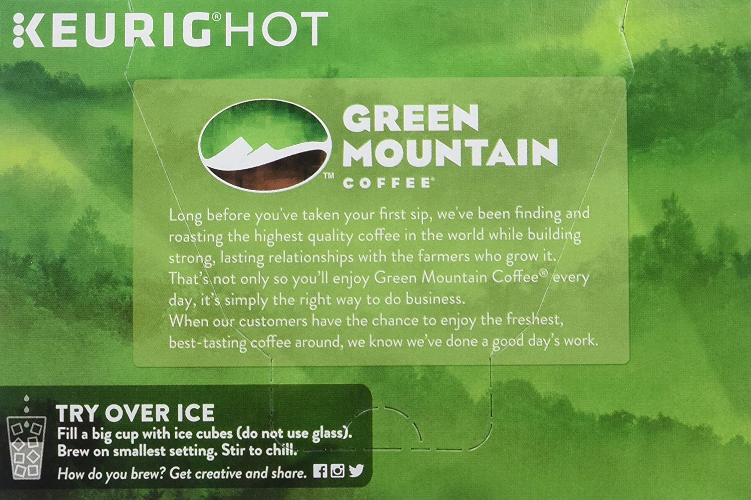 Green Mountain Coffee Roasters Breakfast Blend Single-Serve Keurig K-Cup Pods, Light Roast Coffee, 96 Count