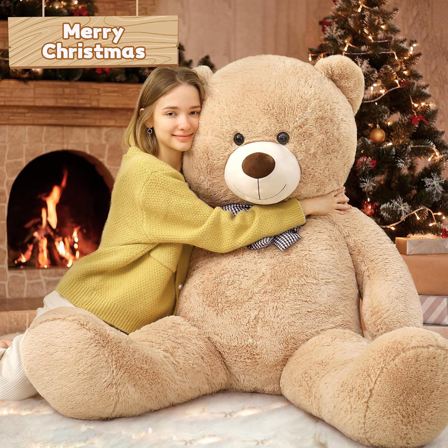 Toys Studio 47 Inch Big Teddy Bear Giant Stuffed Animal for Girls