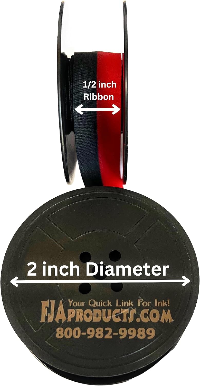 Black and Red Typewriter Ribbon for We R Memory Keepers Typecast Typewriter