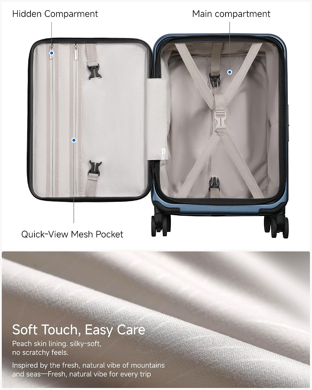 LUGGEX Checked Top Opening Expandable Suitcase, Black, 28" | Checked Luggage, Top Opening Design, 100% PC Hard Shell, Expandable Storage, TSA Approved Lock, 105L-115L Capacity, FX-Core