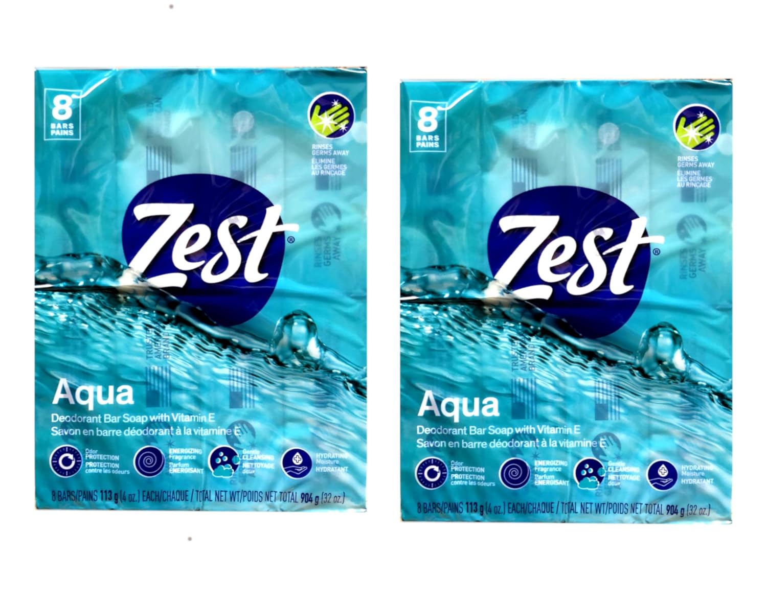 Zest Bar Soap - 8 Bars - Enriched With Cocoa Butter And Shea for Ultra Moisturizing Cleansing - Leaves Your Body Feeling Silky Smooth And Deeply Moisturized | Enriched With Cocoa Butter And Shea, Ultra Moisturizing Cleansing, Leaves Your Body Feeling Sil…