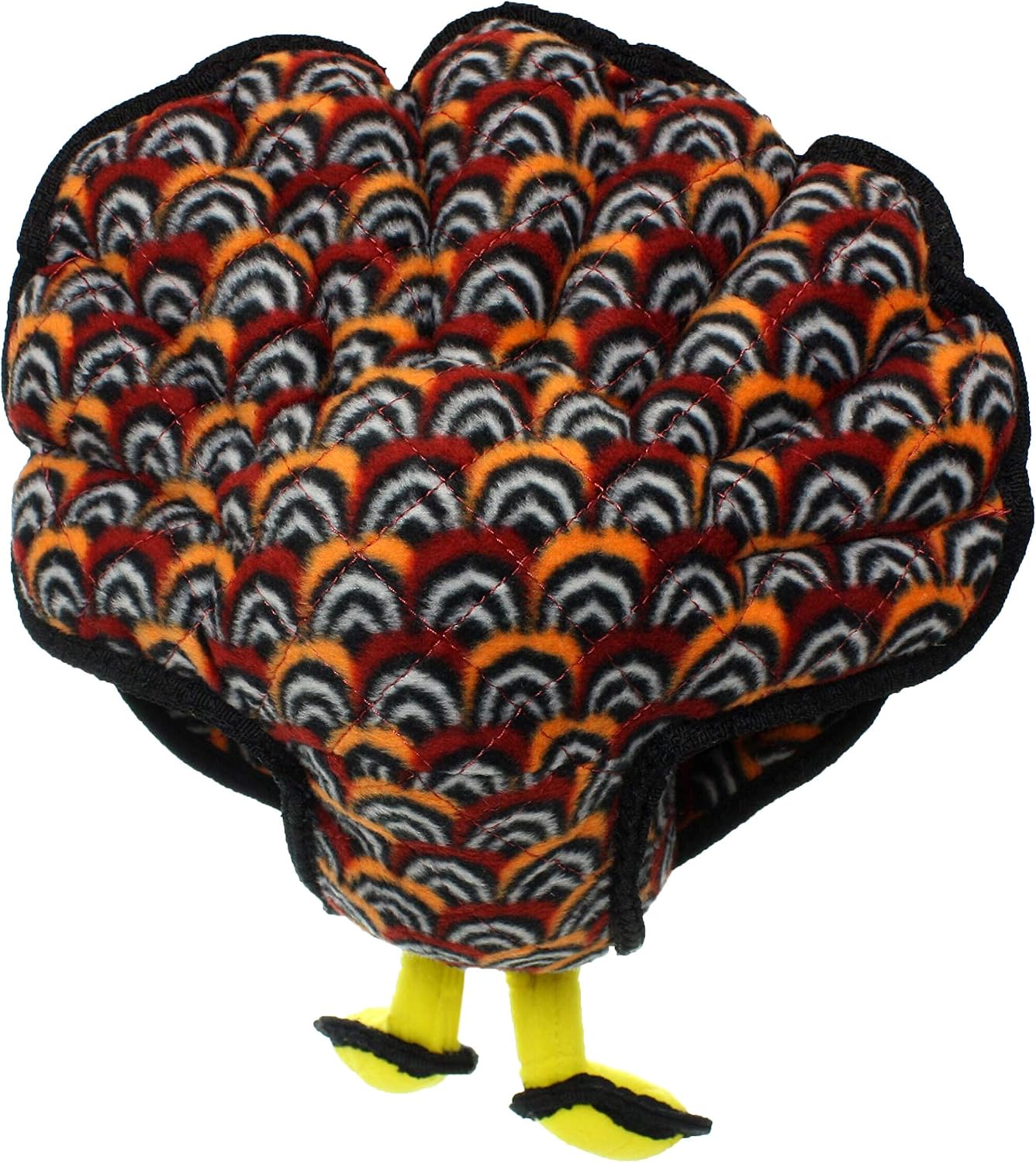 TUFFY® : Cow Dog Toy: Ultra Durable Plush Toy with Multiple Layers & Reinforced Seams, Washable and Floats, Original Construction