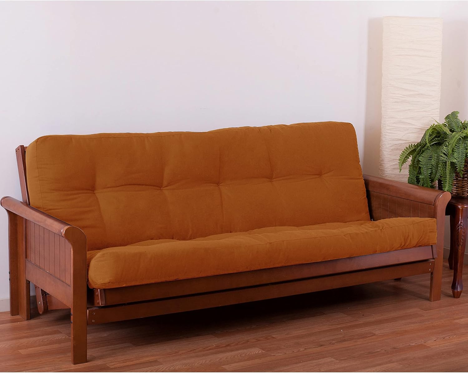 Blazing Needles Renewal 6" Twill Futon Mattress, Queen, Sage