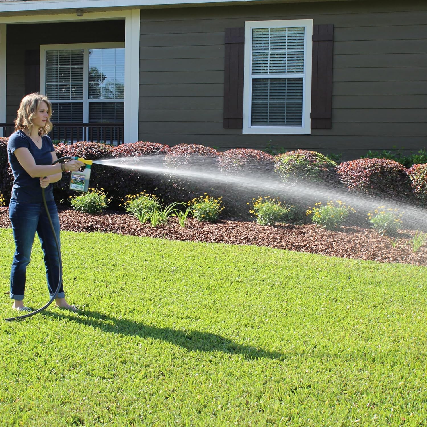 Hydretain Root Zone Moisture Manager — Converts Soil Moisture to Plant-Usable Water for Drought Protection — Reduce Watering 50%, 3-Month Residual, 5,000 Sq Ft Coverage (32 Fl Oz. RTS) | Patented humectant, ready-to-spray, 3-month residual, up to 5,000 s…