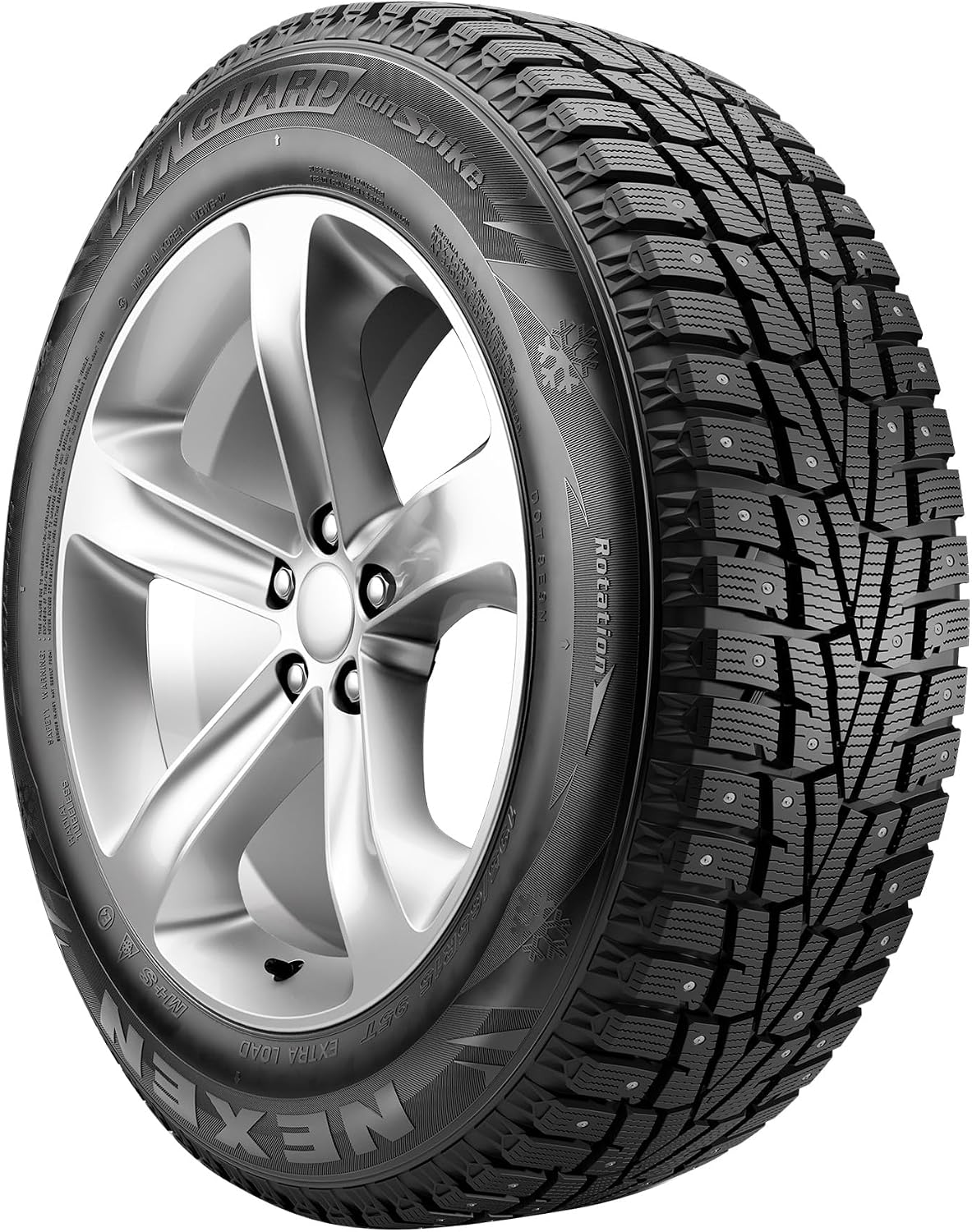 Nexen NPriz AH5 All- Season Radial Tire-225/75R15 102S | Truck/SUV Touring All Season Traction 102S Rated Standard Load Radial Construction White Sidewall Tire