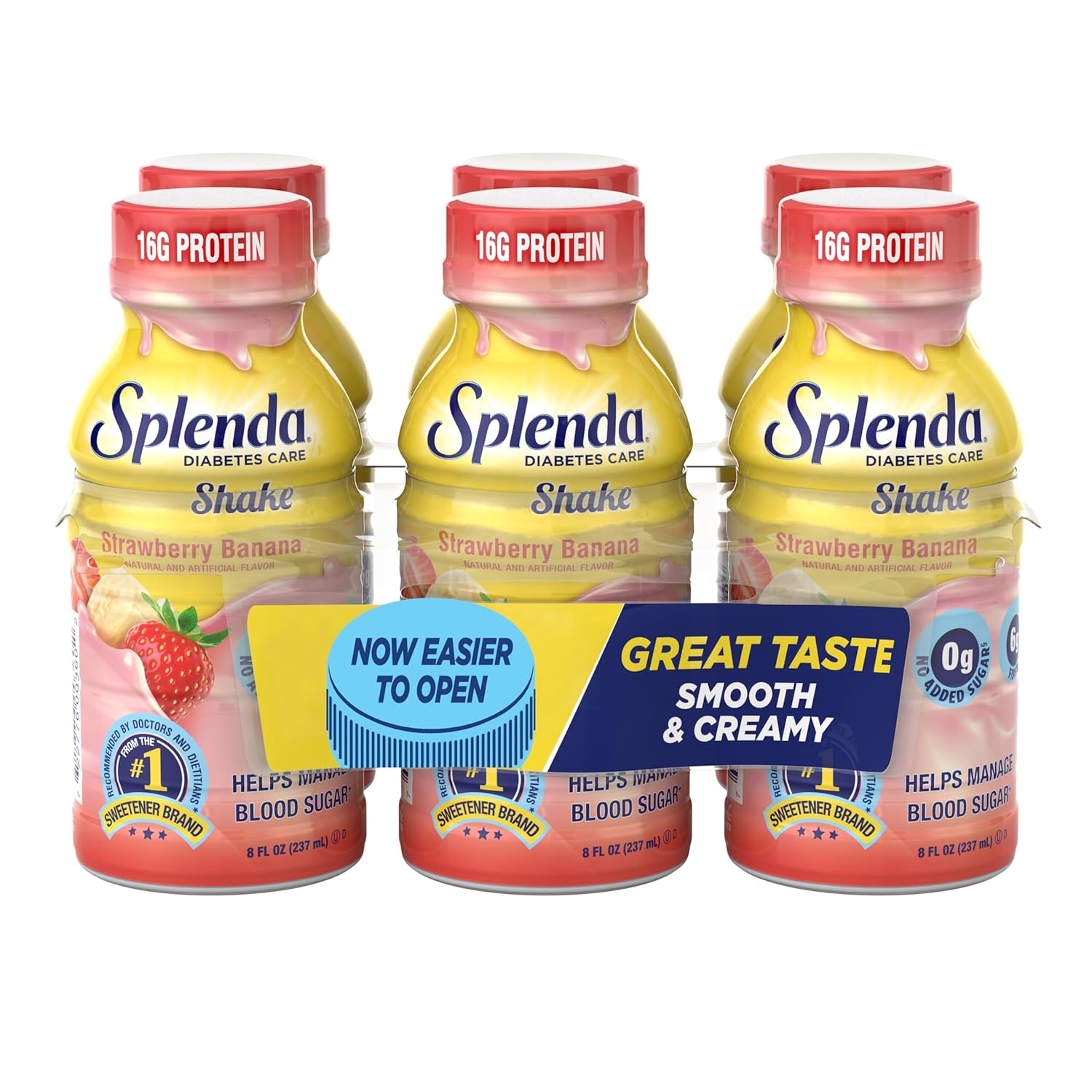 SPLENDA Diabetes Nutrition Shakes, Milk Chocolate, 8 Fl Oz
