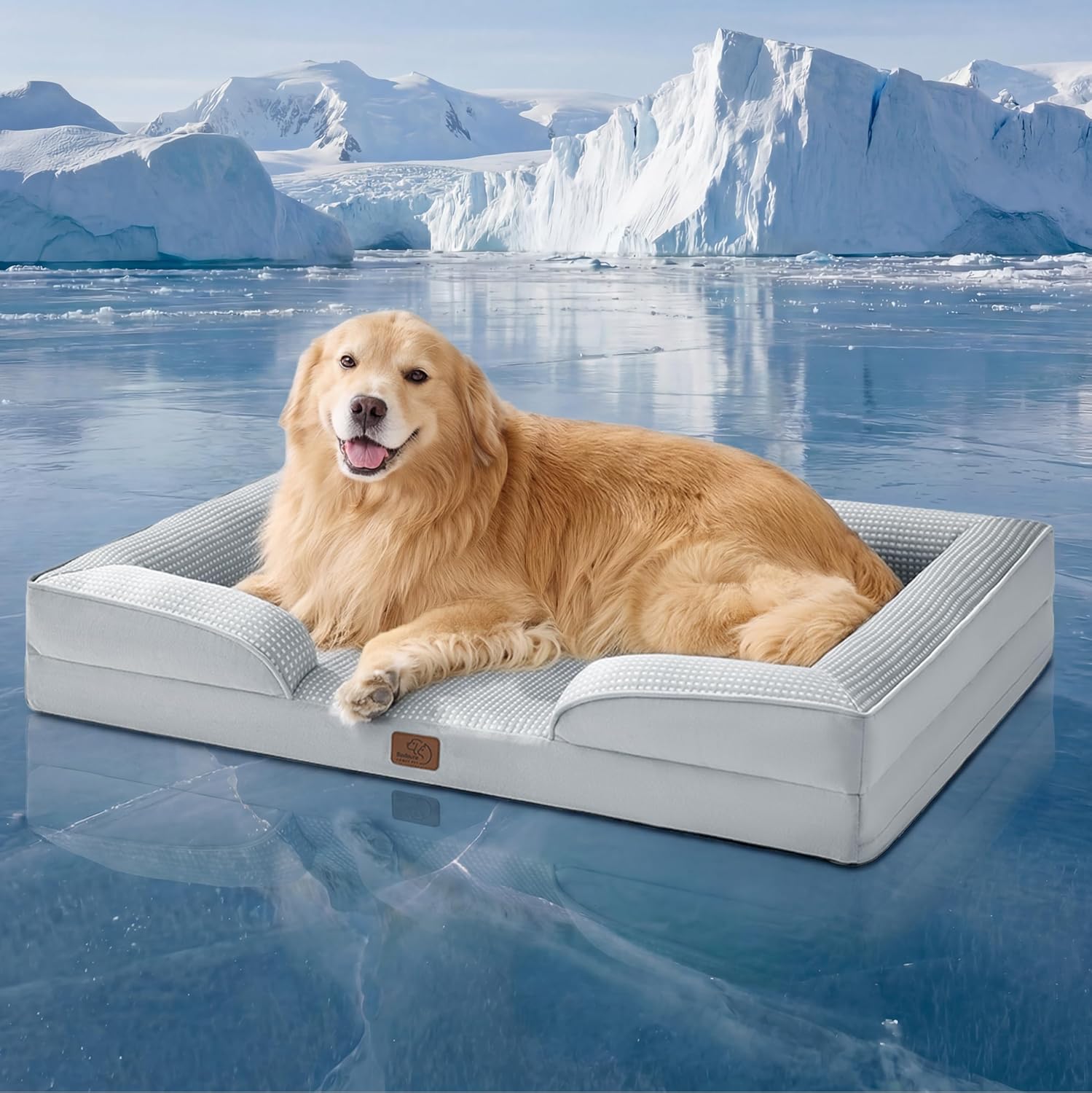 Bedsure Orthopedic Dog Beds Large Sized Dog with Removable Washable Cover
