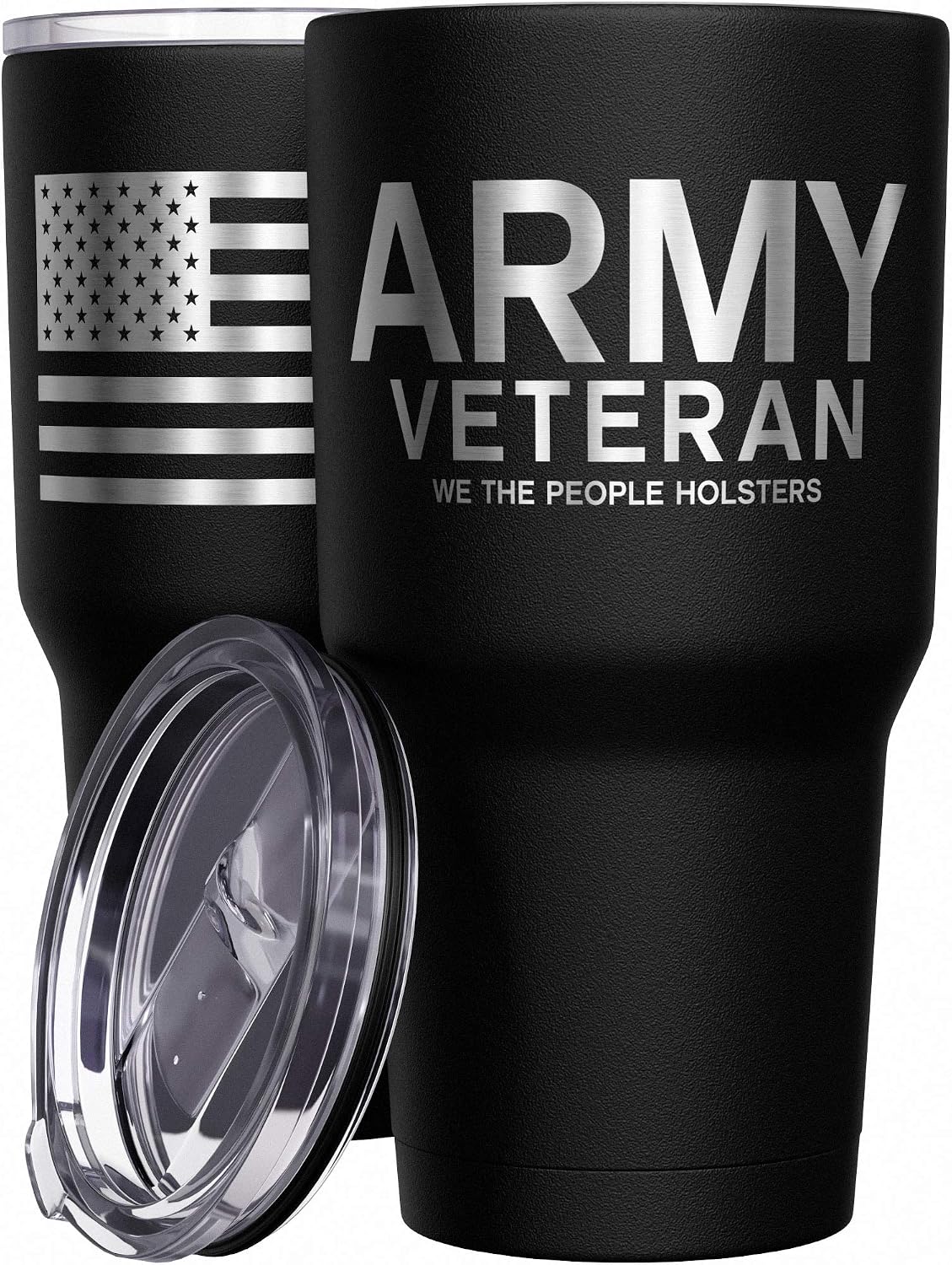 We The People Holsters - 1776 Betsy Ross Flag - Betsy Ross Mug - American Flag Coffee Travel Mug - American Flag Tumbler - Double Insulated Tumbler - 30 oz
