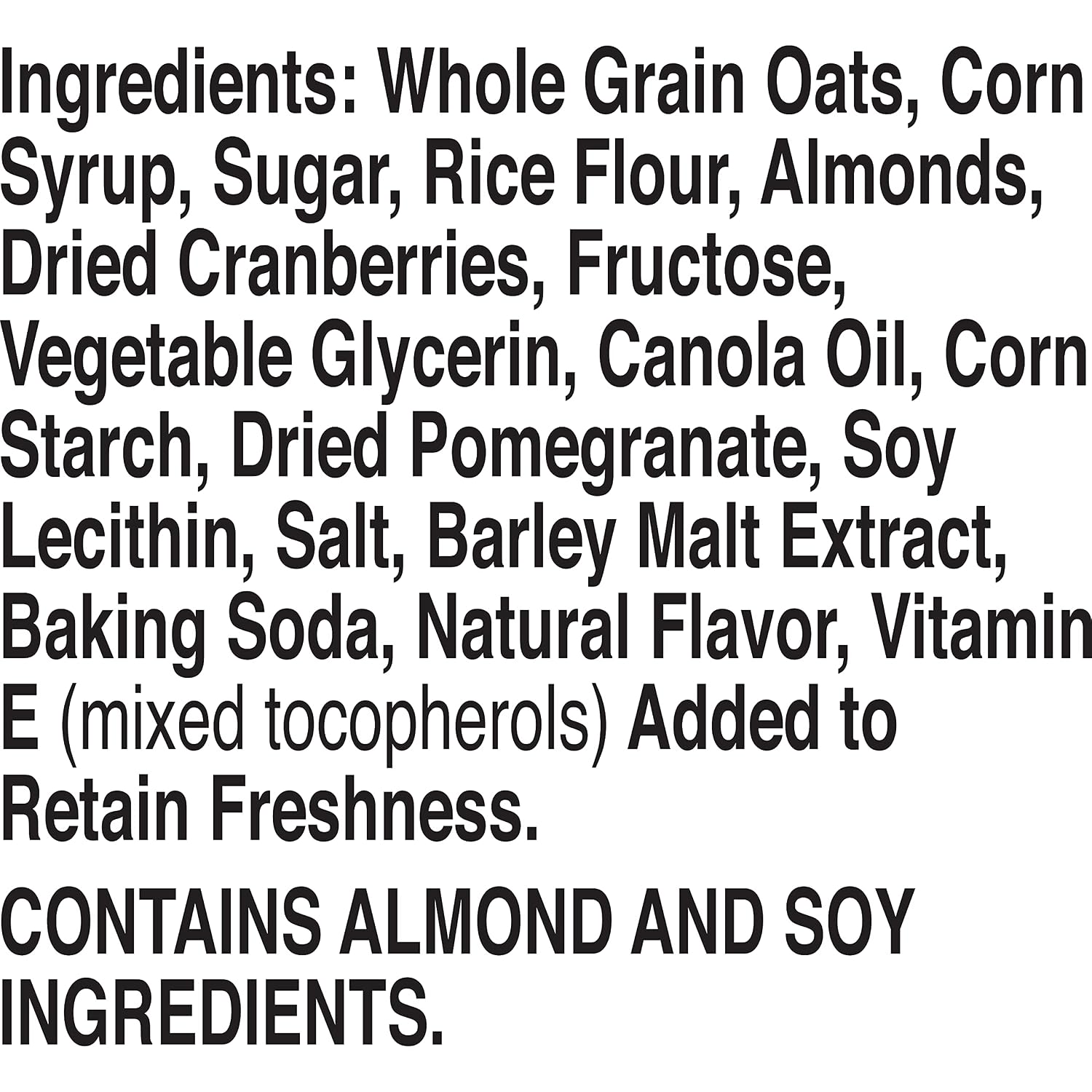 Nature Valley Almond Raisin & Cranberry Chewy Fruit & Nut Bar, 15 ct