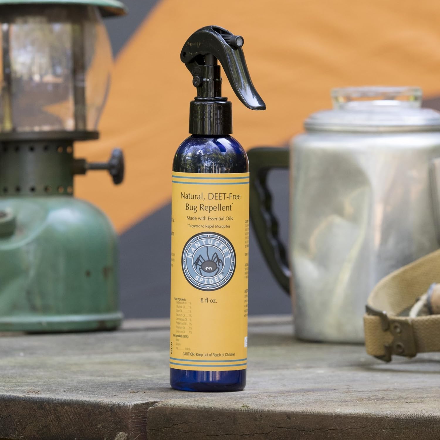 Original Bug Repellent for People - 8 oz | Repels Mosquitos, Biting Flies, & No-See-Ums | Deet-Free Essential Oil Insect Repellent
