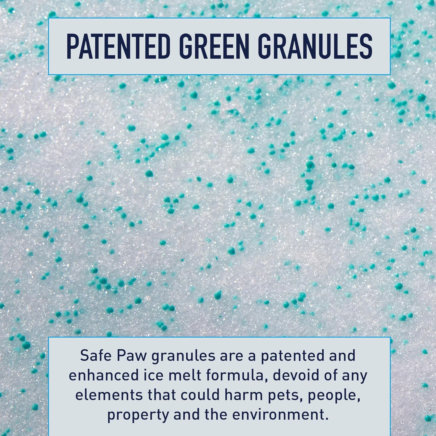 Safe Paw Pet-Safe Ice Melt, Salt & Chloride-Free Deicer, 35 Lbs | Non-Corrosive, Dog-Friendly Snow Melter for Concrete, Wood Decks