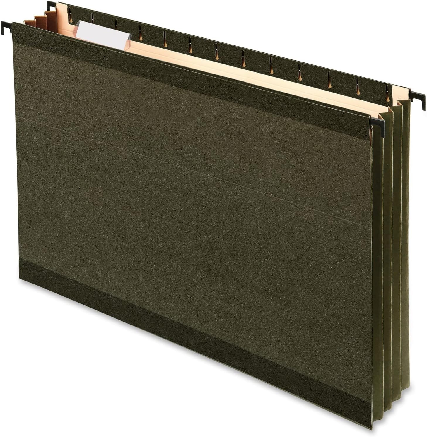 Pendaflex SureHook Hanging File Folders, Legal Size, Standard Green, 4/Pack (PFX 09317)