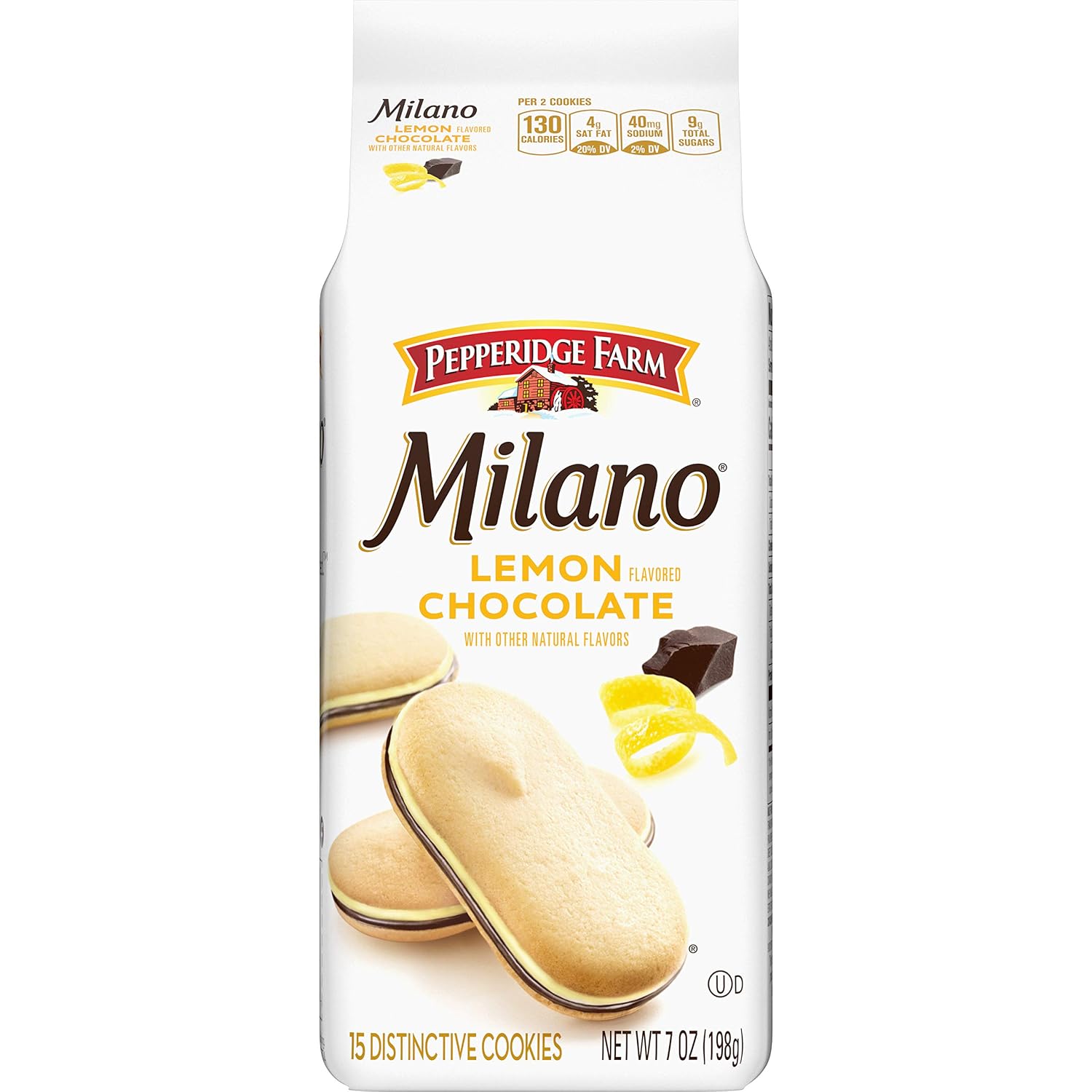 Pepperidge Farm Milano Cookies, Dark Chocolate, 20 Packs Tub, 2 Cookies Per Pack