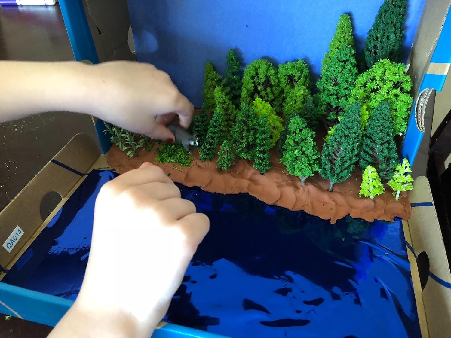 36pcs Mixed Model Trees, 1.5-6 inch(4-16 cm), Diorama Supplies, Model Grass, Miniature Trees for Projects with No Bases