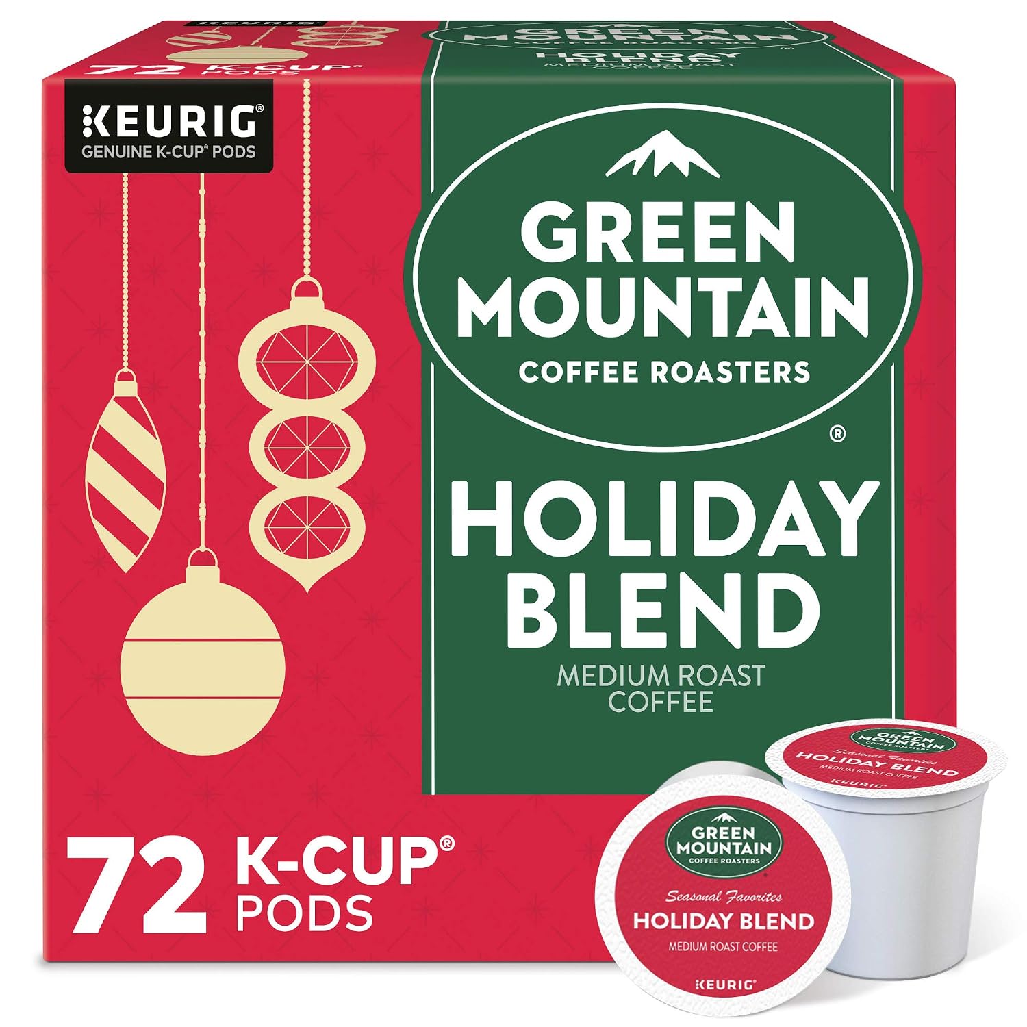 Green Mountain Coffee Nantucket Blend Keurig Single-Serve K-Cup Pods, Medium Roast Coffee, 96 Count