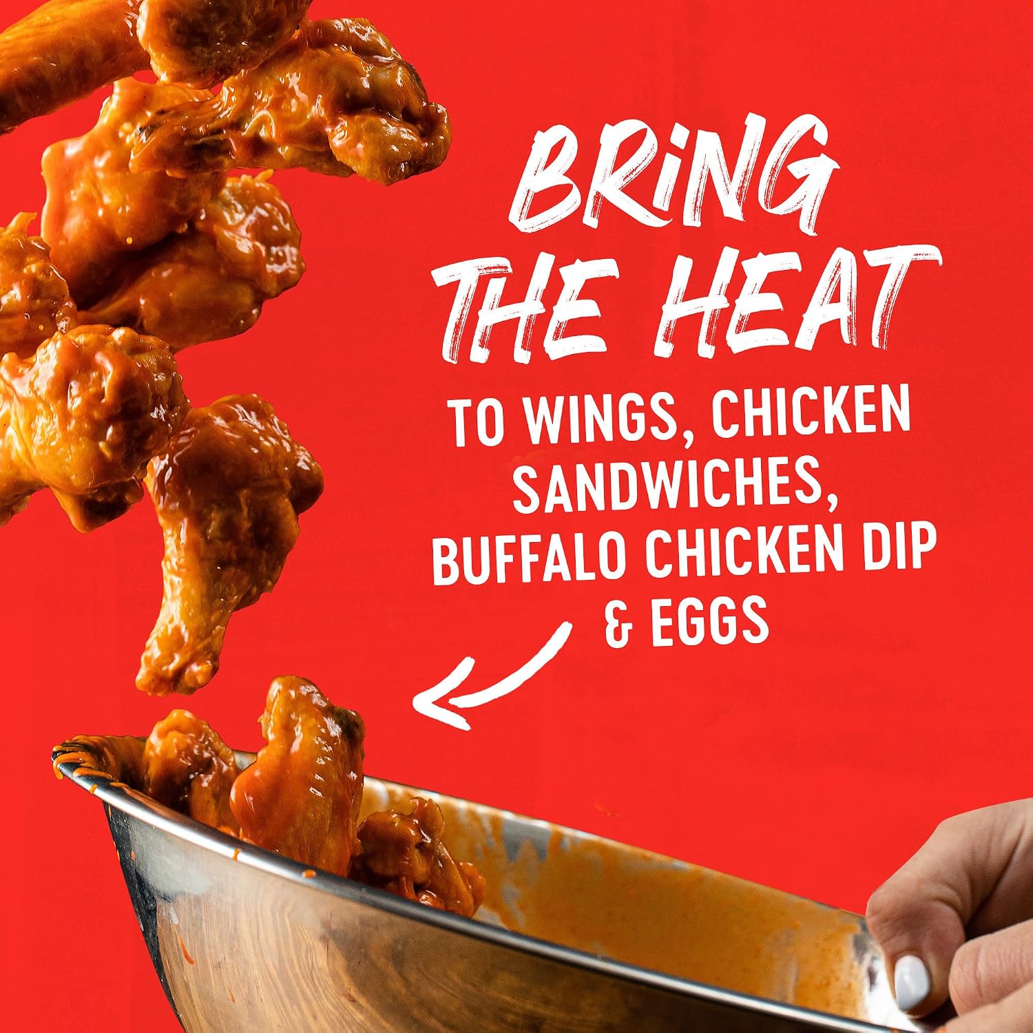 Franks RedHot Original Cayenne Pepper Hot Sauce, 1 gal - One Gallon Bulk Container of Cayenne Pepper Hot Sauce to Add Flavorful Heat to Entrees, Sides