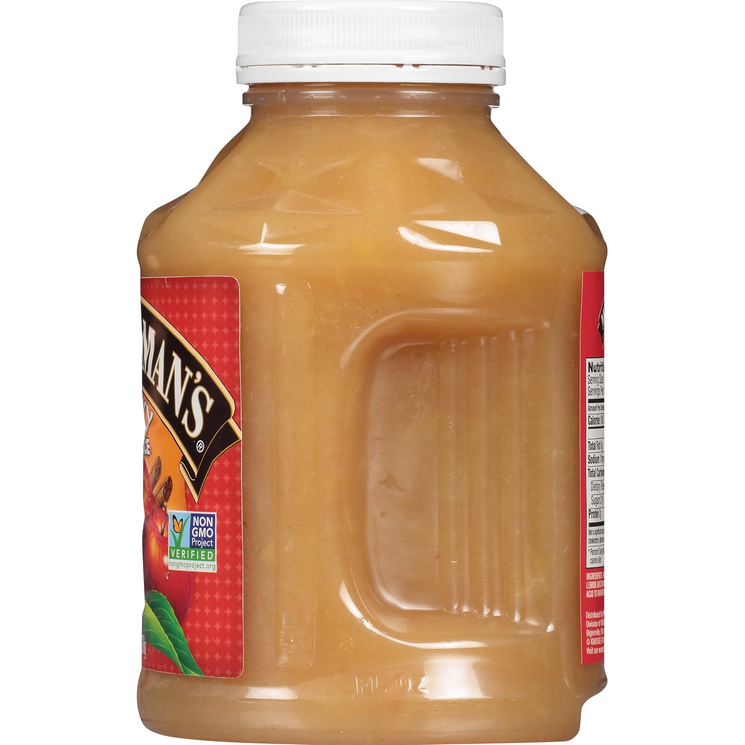 Musselman's Home Style Chunky Apple Sauce - low calorie, gluten free snack, low sodium, kosher, fat-free, no cholesterol, no high fructuse corn syrup, from 100% fresh American Grown Apples. (24oz x 12)