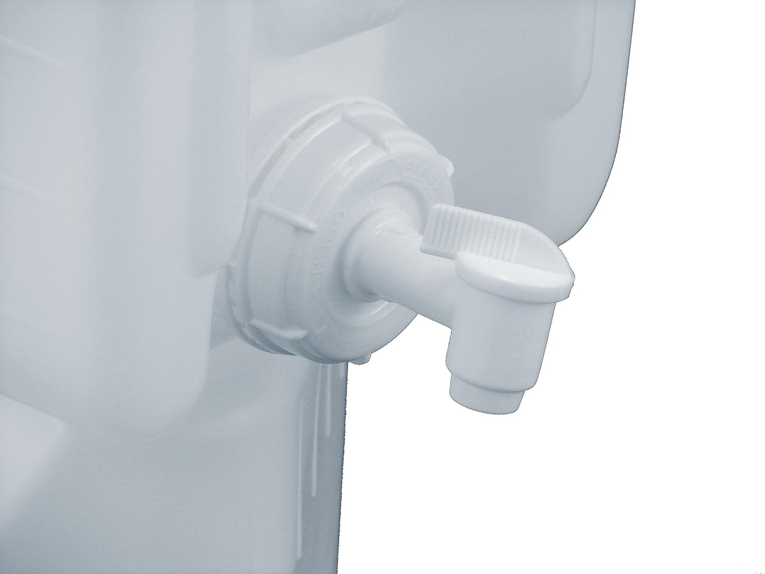 5 Gallon Samson Stackers, Natural, 6-Pack (30 Gallons), Emergency Water Storage Kit with one Bonus Spigot