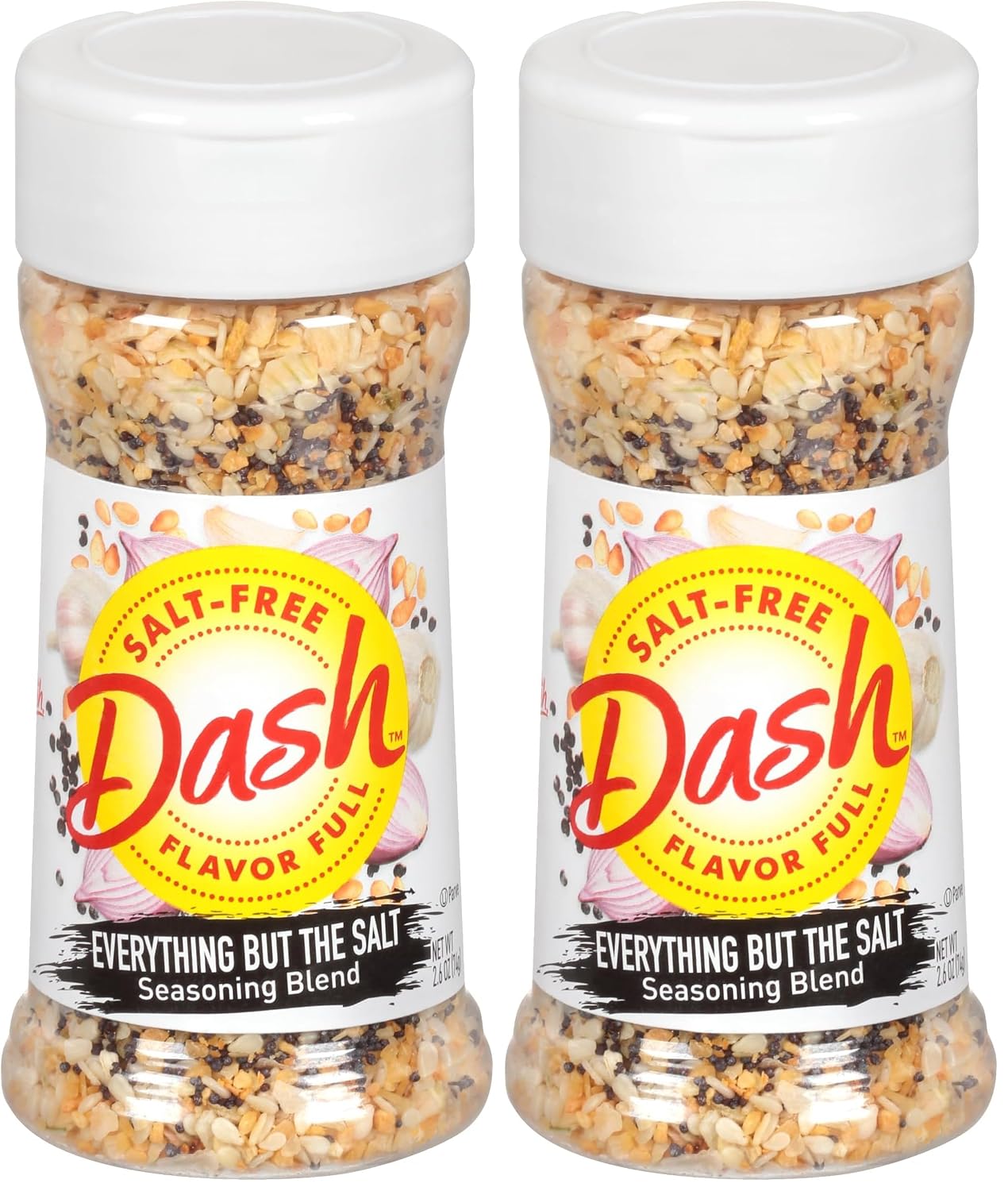 Dash Salt-Free Seasoning Blend, Everything But The Salt Seasoning Blend, 2.6 Ounce