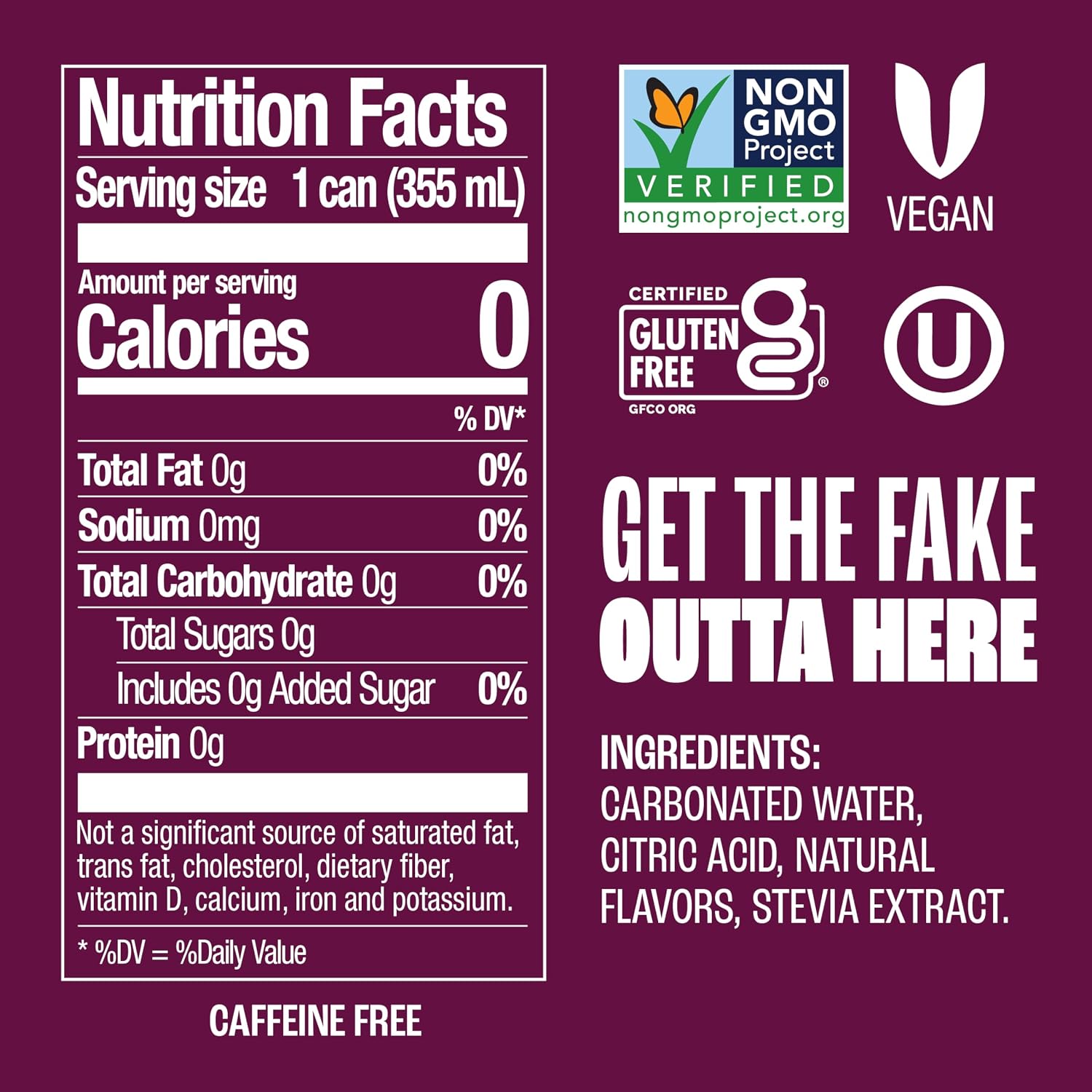 Zevia Zero Calorie Soda, Orange, 12 Ounce Cans (Pack of 6)