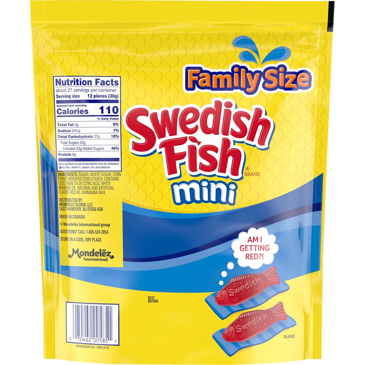 SWEDISH FISH Soft & Chewy Gummy Candy, Bulk Candy, 12-3.1 oz Boxes