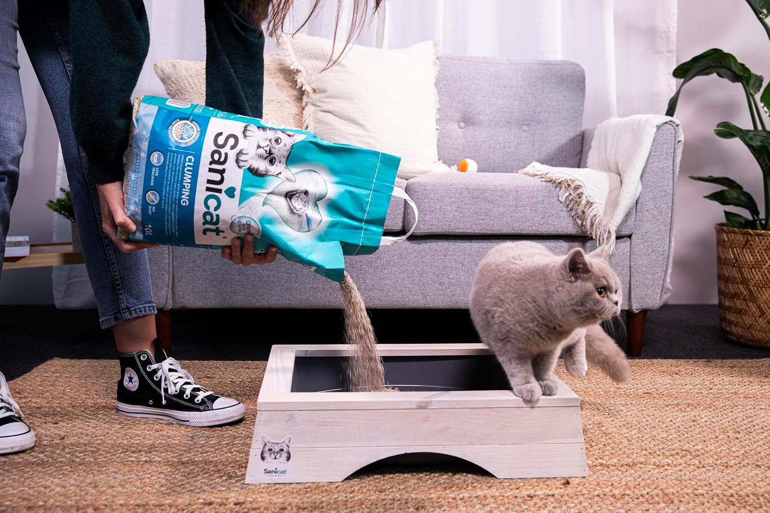 Clumping Cat Litter by SANICAT