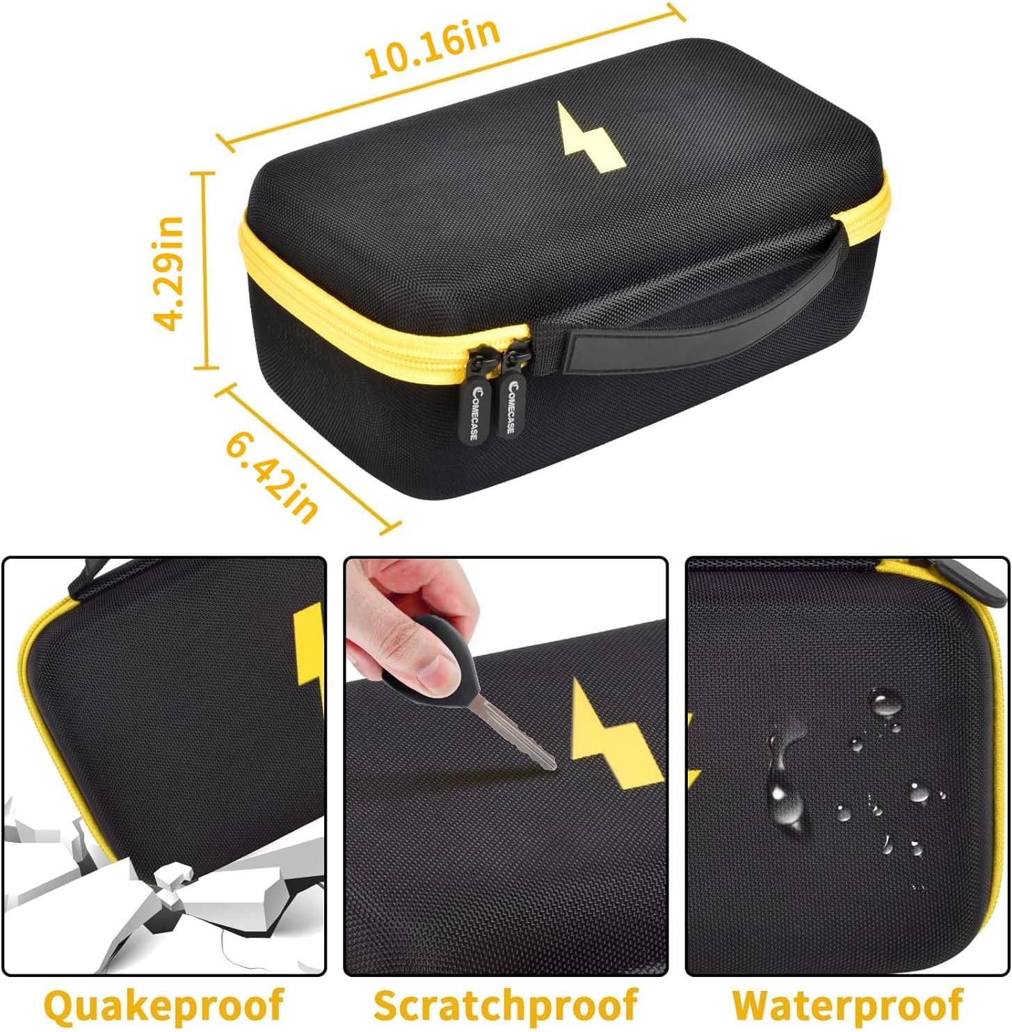 Comecase Hard Case for Fluke 87V/88V/15B+/17B+ and More Digital Multimeter