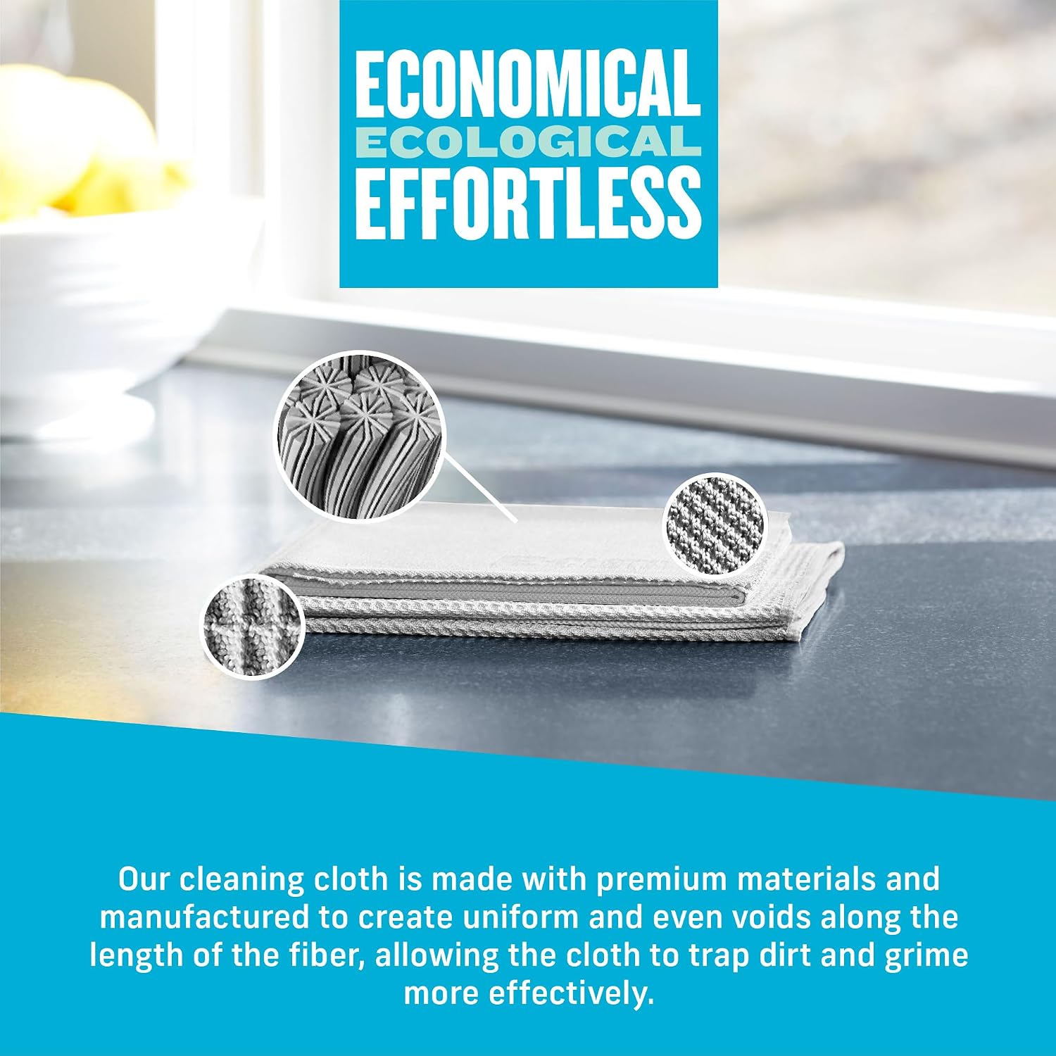 E-Cloth Window and Glass Cleaner Kit, Just Add Water - 1 Kit