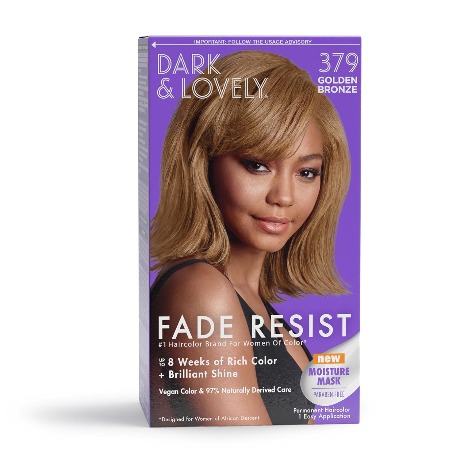 SoftSheen-Carson Dark and Lovely Fade Resist Rich Conditioning Color, Honey Blonde 378