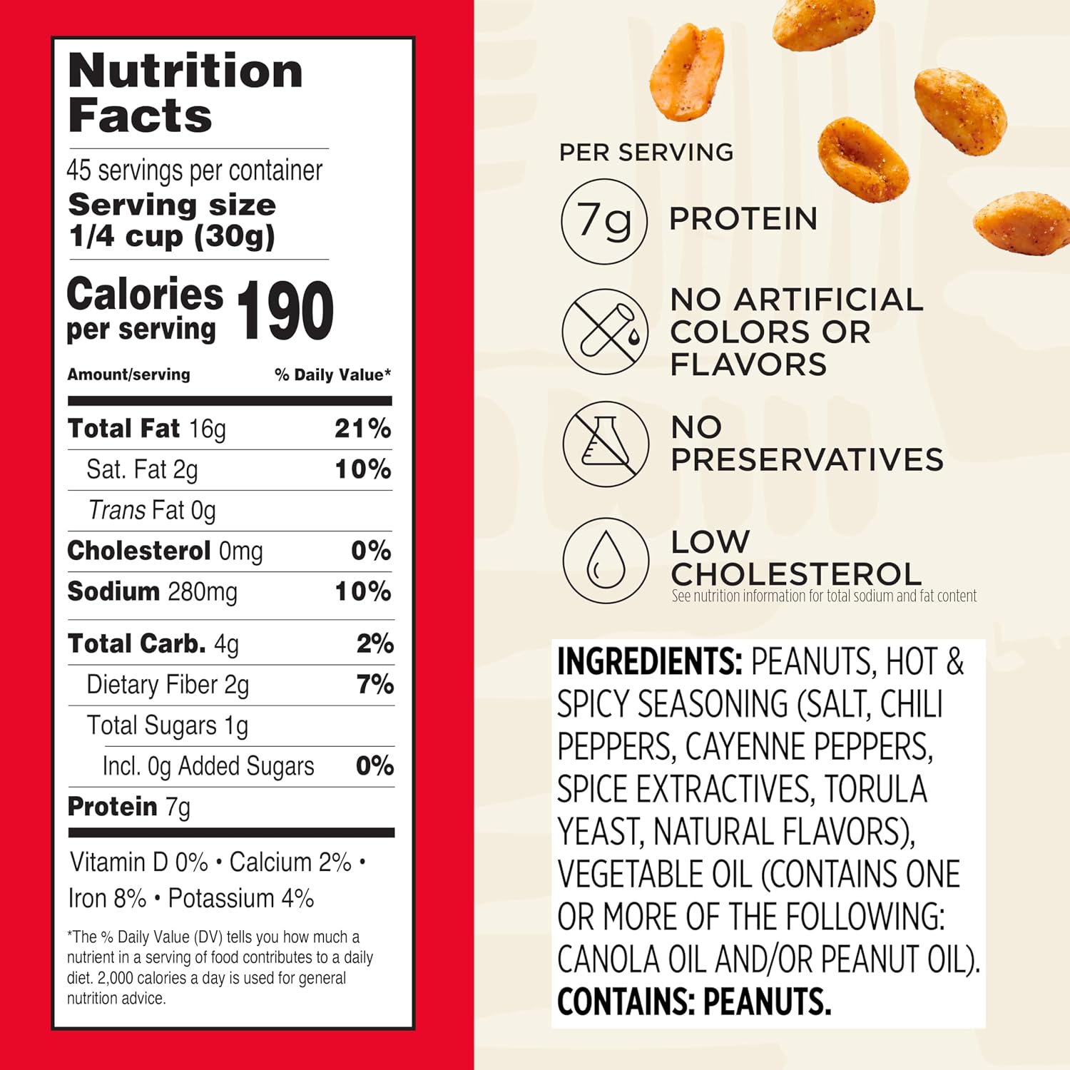 Snak Club Toffee Peanuts, Candied Peanuts with Praline Coat and Sweet Cream, Gluten-Free and Kosher Snack, 17 oz Resealable Bag