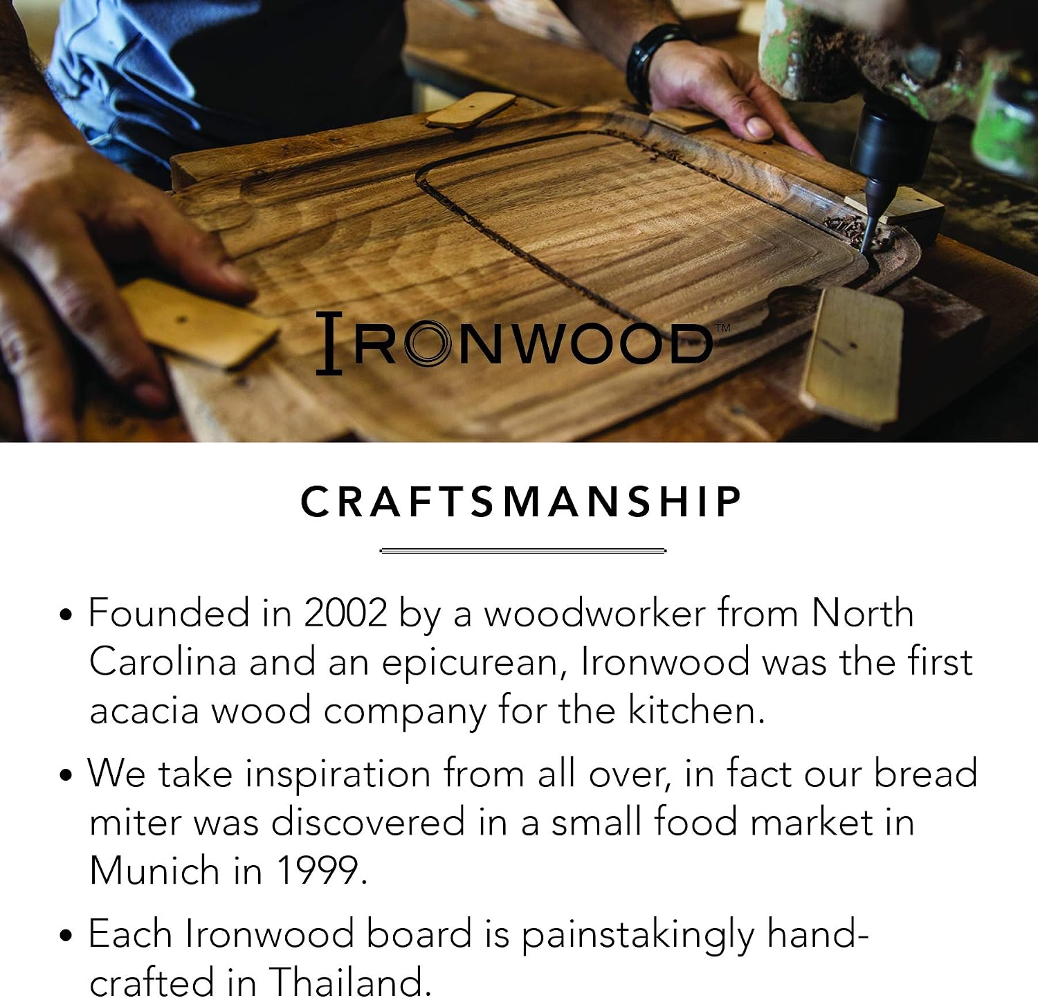 Ironwood Gourmet, Board Chefs Charleston End Grain
