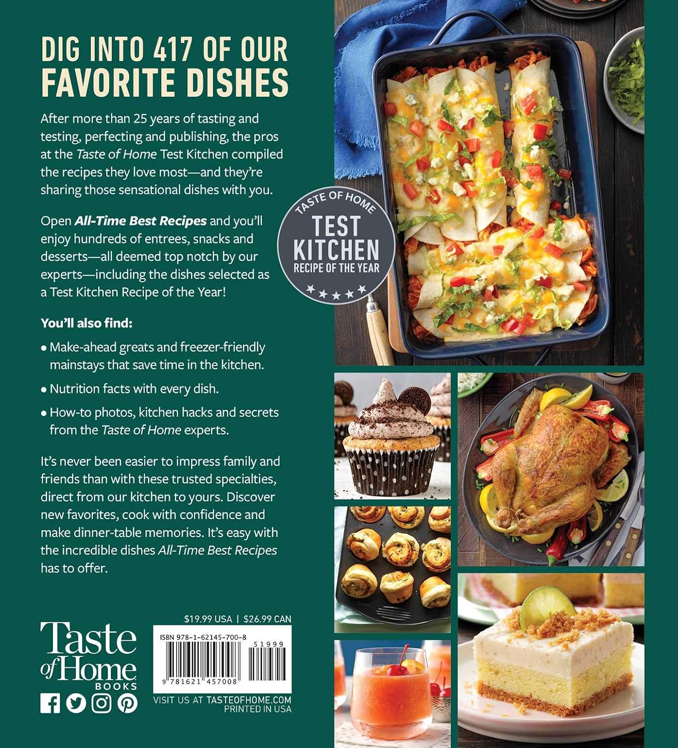 Taste of Home All Time Best Recipes (Taste of Home Classics)