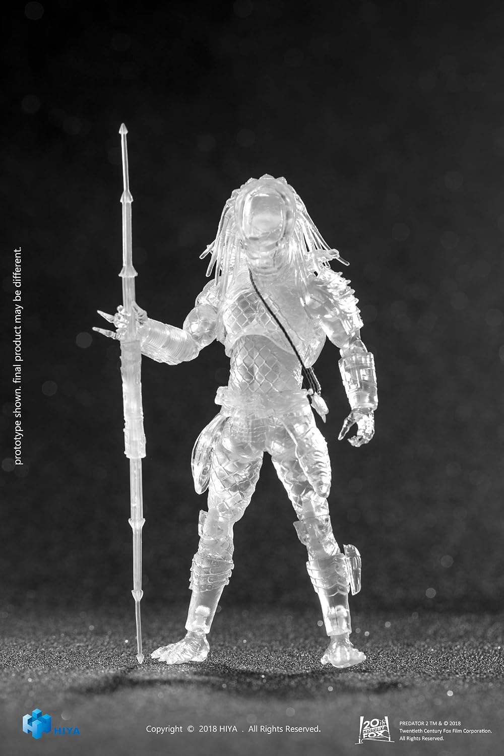 Hiya Toys Predator 2: Invisible City Hunter Prdator 1: 18 Scale 4" Acton Figure, Multicolor (JAN192905)