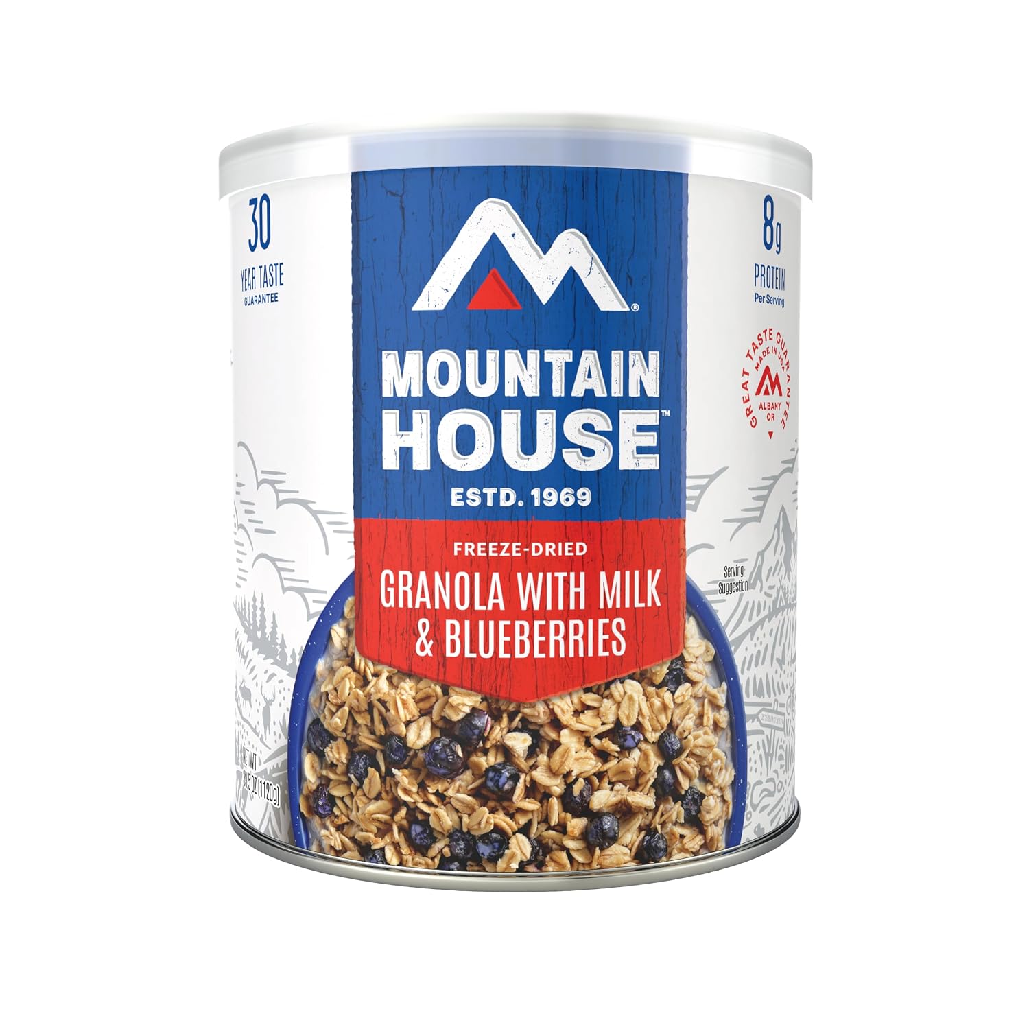 Mountain House Diced Beef | Freeze Dried Survival & Emergency Food | #10 Can | Gluten-Free, 30122