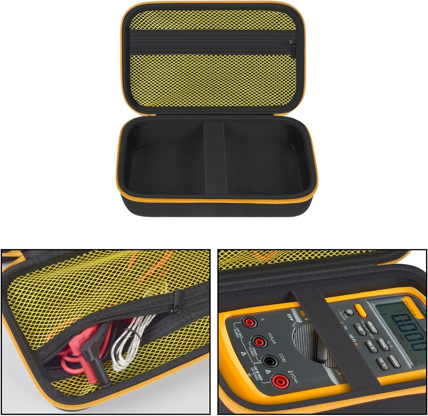 Comecase Hard Case for Fluke 87V/88V/15B+/17B+ and More Digital Multimeter