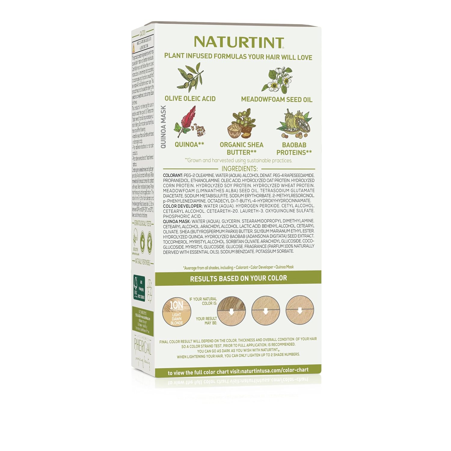 Naturtint 9N Honey Blonde Permanent Hair Color (Pack of 1), Ammonia Free, Vegan, Cruelty Free, up to 100% Gray Coverage, Long Lasting Results (Packaging may vary)