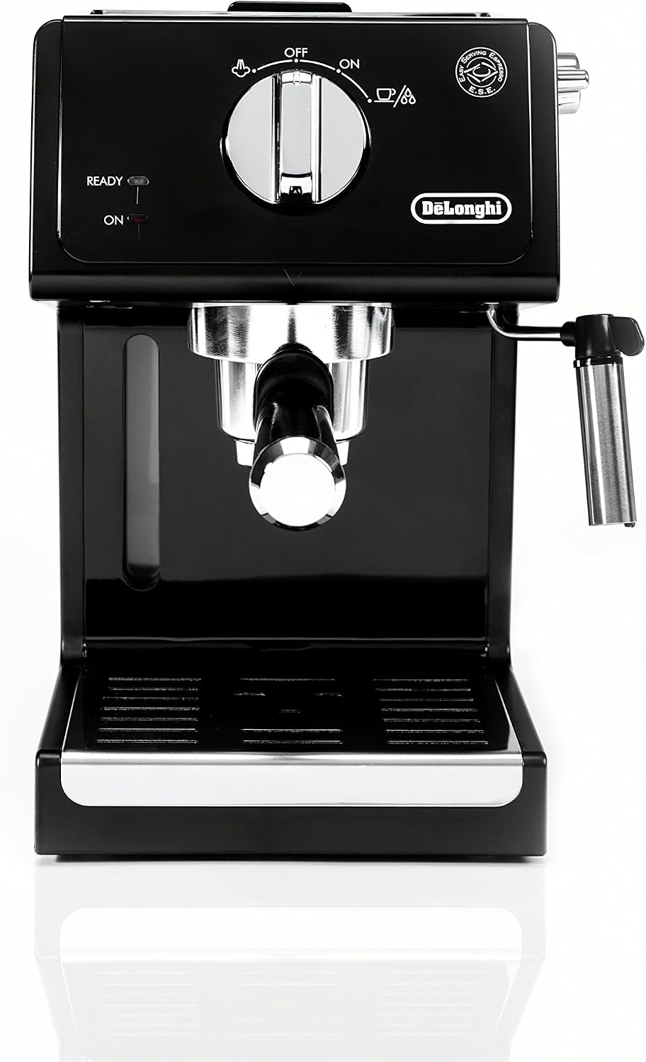De'Longhi 15-Bar Pump Espresso Machine with Milk Frother & Temperature Control - Compact Home Barista Coffee Maker for Espresso, Latte, Cappuccino & Iced Coffee, Easy to Clean Design