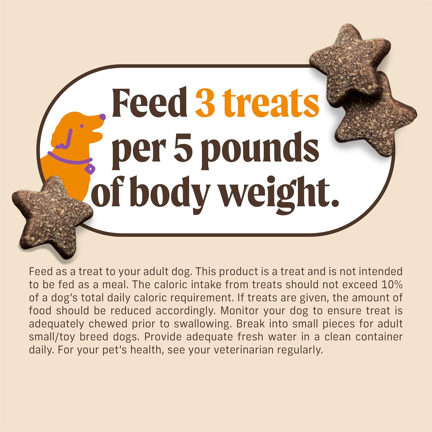 Merrick Power Bites Chicken Recipe Soft Dog Treats, Grain-Free Dog Snack with Real Chicken, 6 oz Bag