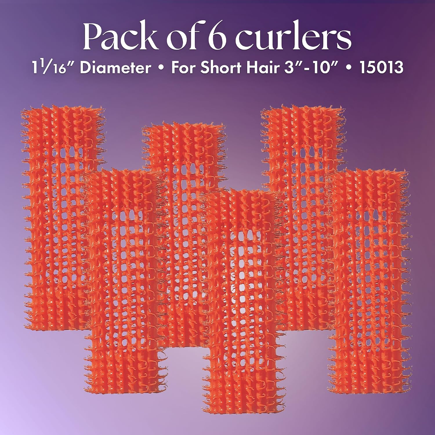 Olivia Garden Jet Set EZ Grip Self-Gripping Curlers - Hair Rollers for Setting or Perming - Style Curls and Waves
