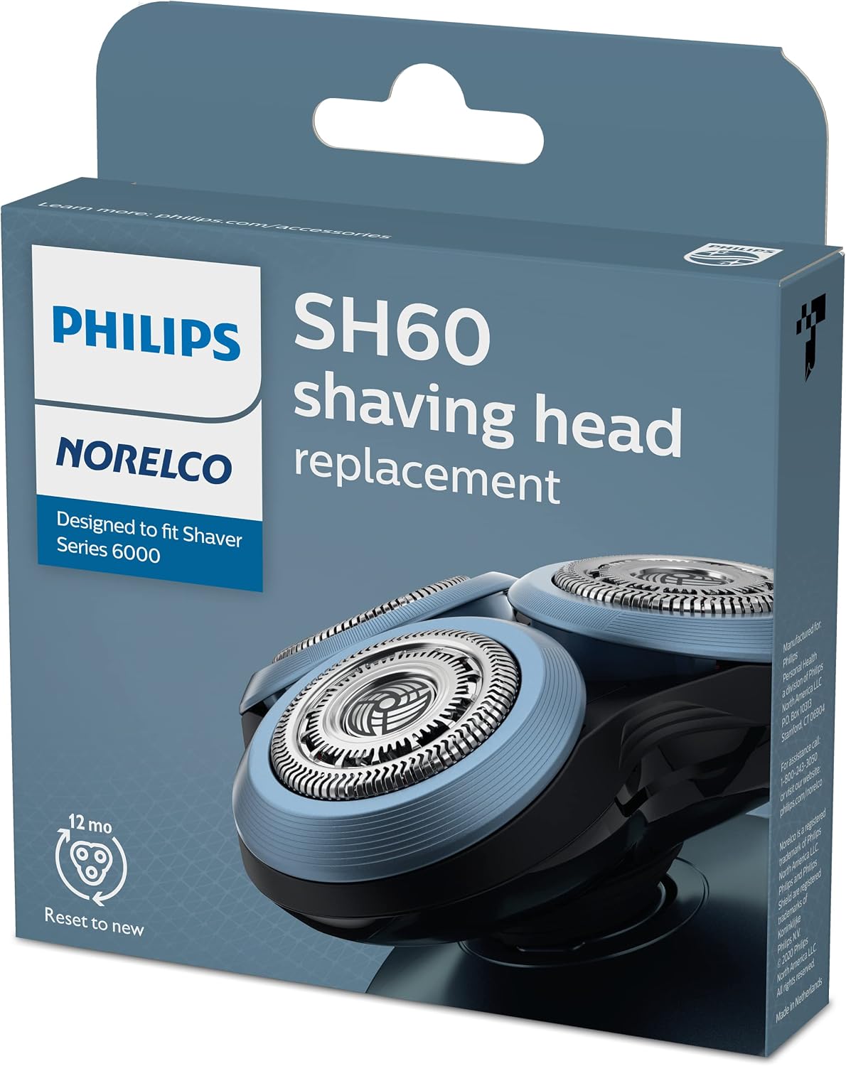 Philips Norelco Genuine Replacement Heads, 3 Count