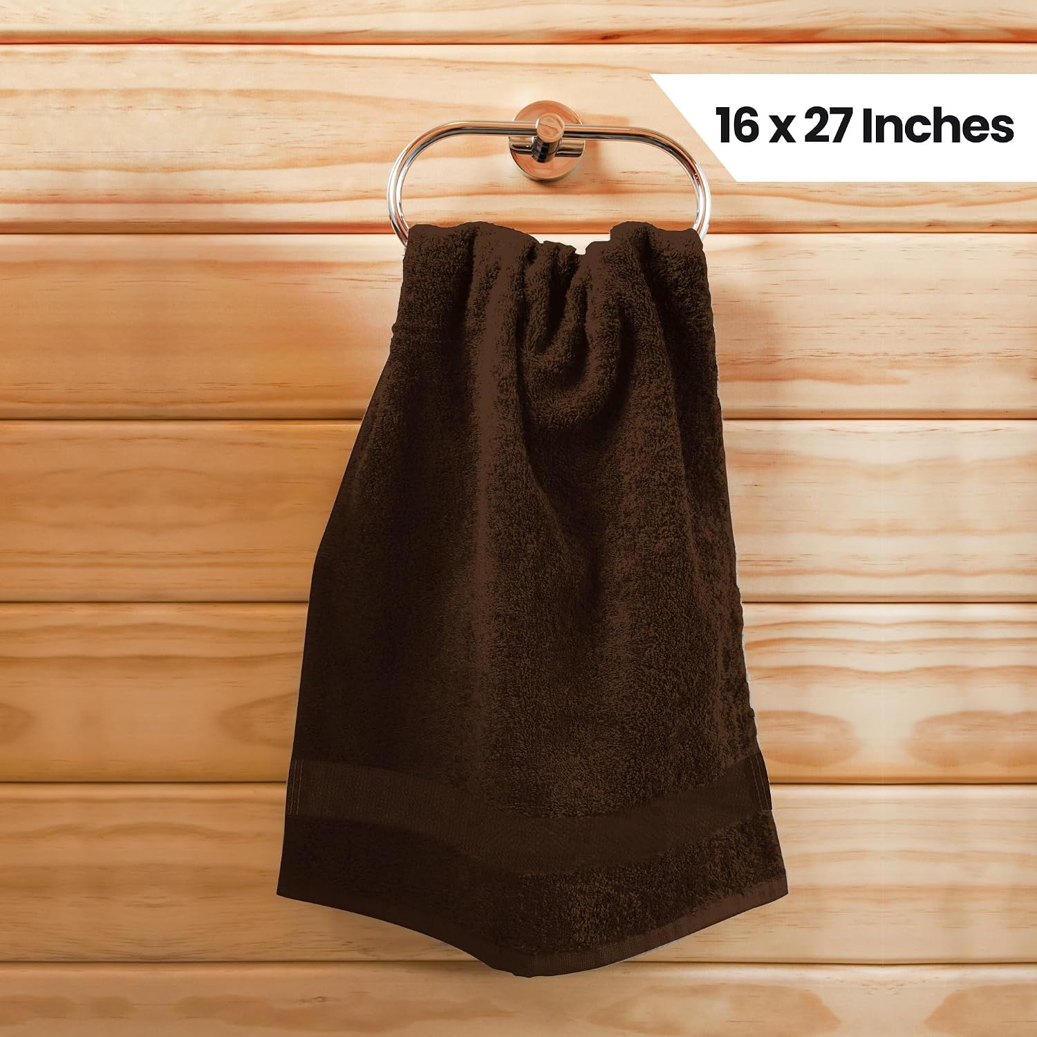 Utopia Towels Salon Towels, Pack of 24, 16x27 in, 100% Cotton, White | Highly Absorbent Lightweight Cotton Salon Towels for Hand, Gym & Beauty Care - Soft, Ideal for Spa & Home Hair Care