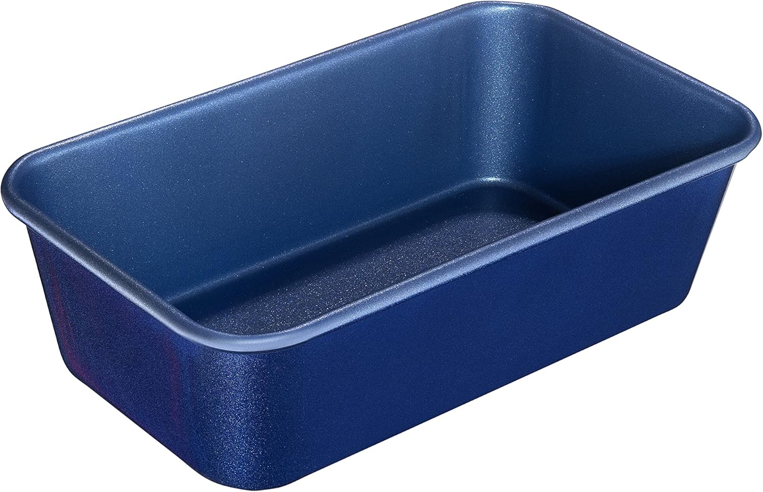 Granitestone Blue Nonstick 9.7in x 5.75in x 2.8in Loaf Pan, Oven Safe up to 500F, Dishwasher Safe