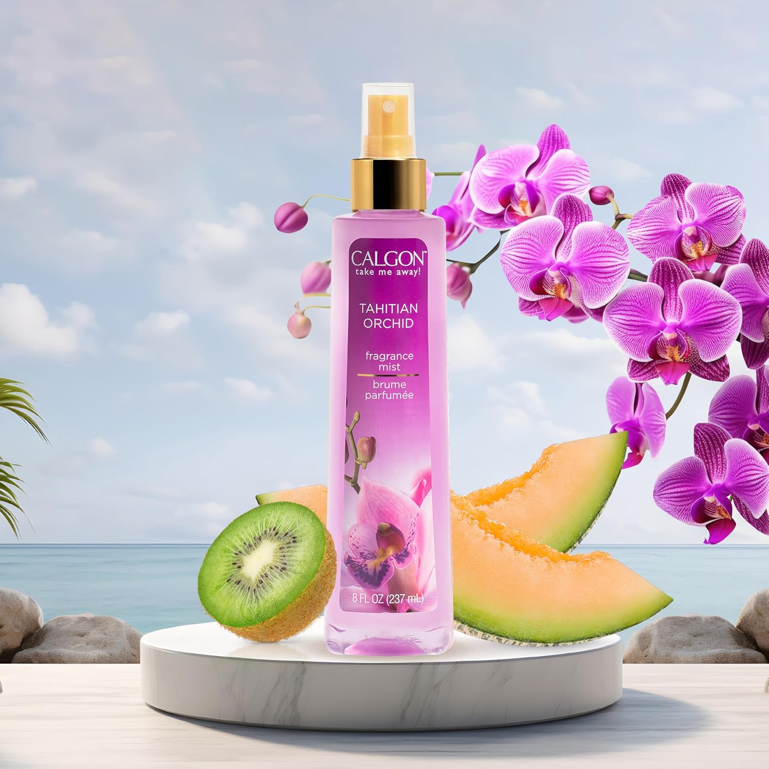 Calgon Fragrance Body Mist, Morning Glory, 8 fl oz