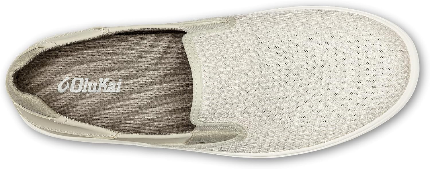 OluKai Lae'ahi Men's Slip On Shoes, Breathable Everyday Sneaker