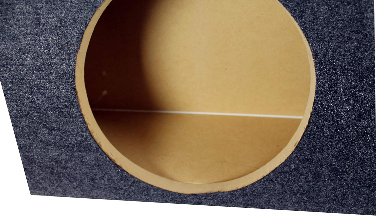 Q Power QBomb Single 12 Inch Vented Subwoofer Sub Box with Black Bedliner Spray