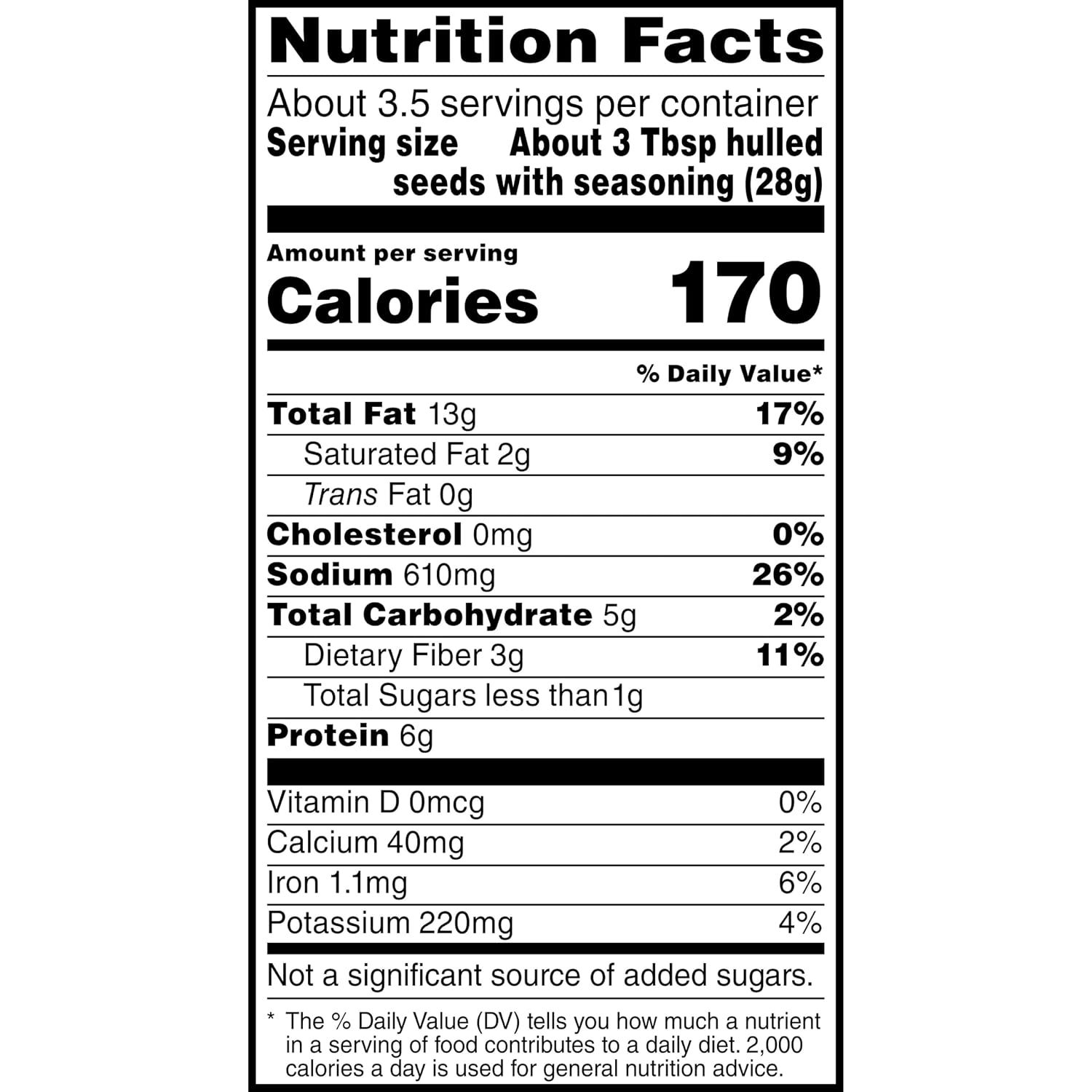 Spitz Sunflower Seeds, Salted, 6 Ounce (Pack of 9)