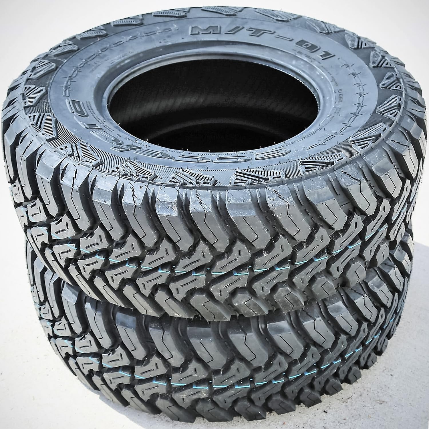 Accelera M/T-01 LT31X10.50R15 109Q Mud Terrain C (6 Ply) All Season Tire | Light Truck Mud Terrain All Season Traction 109Q Rated C (6 Ply) Radial Construction Black Sidewall Tire