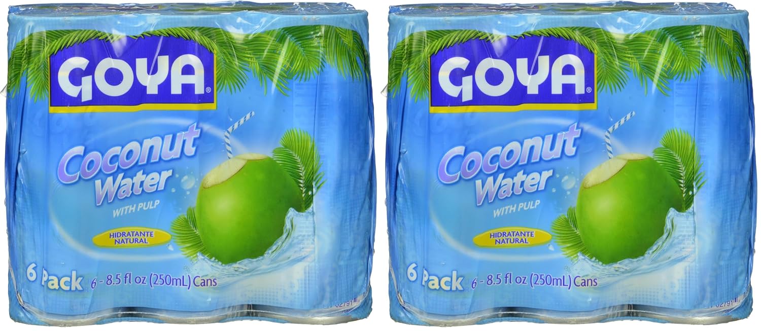 Goya Coconut Water, 8.5 Fl Oz (Pack of 6)